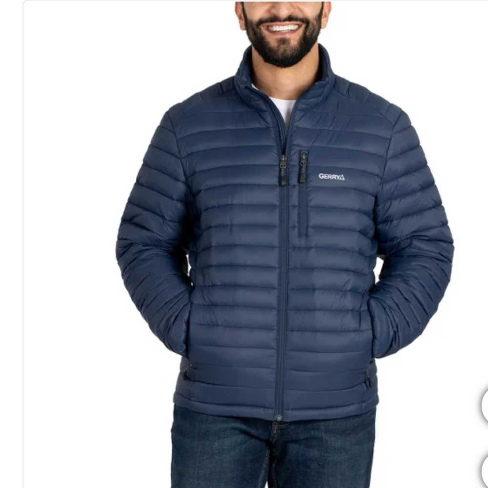NWT Men’s Puffer Jacket Gerry, lightweight nwt